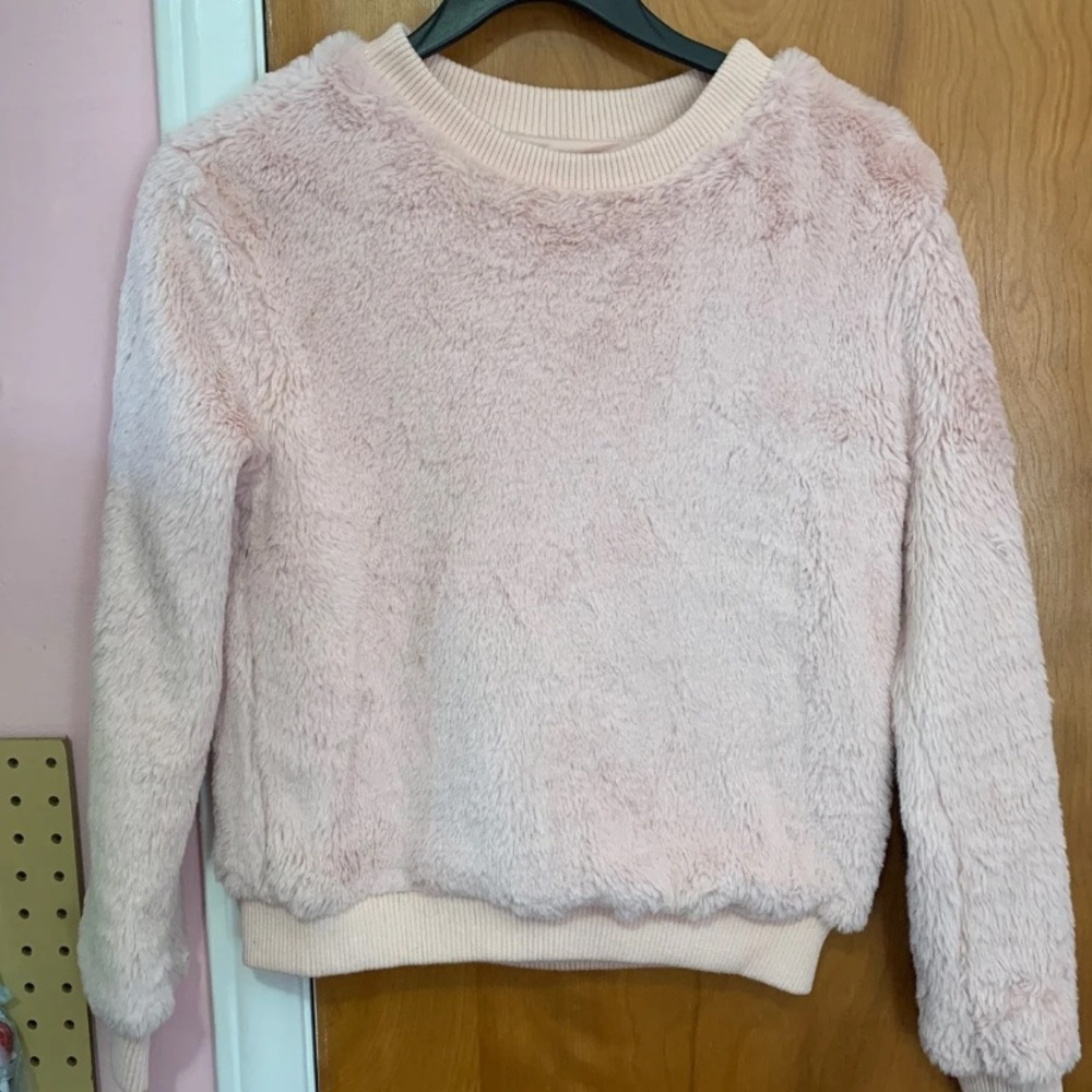 Love Tree fuzzy sweater